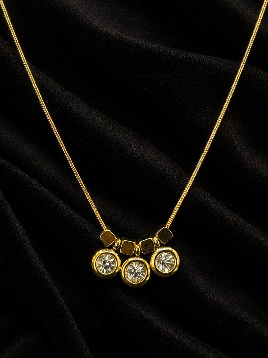 The Elara Trio Necklace