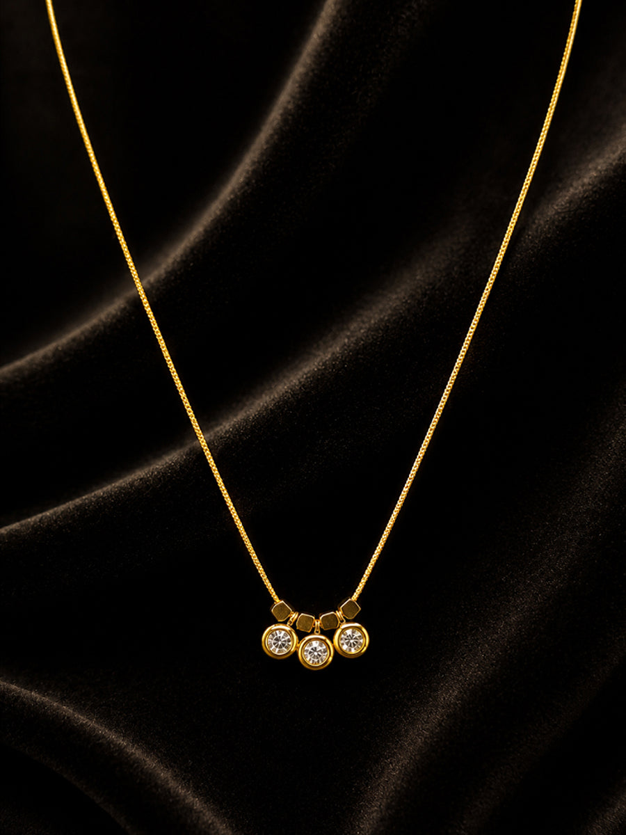 The Elara Trio Necklace