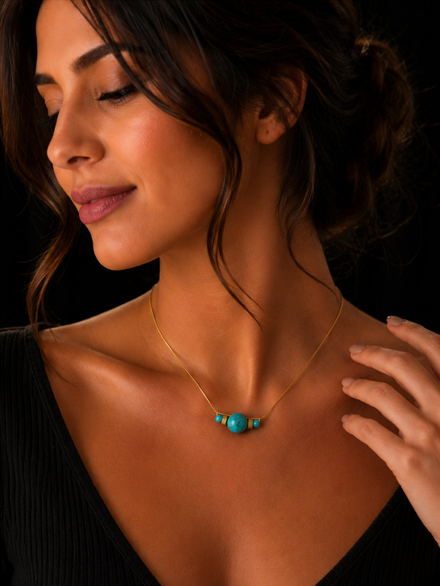 The Astera Turquoise Necklace