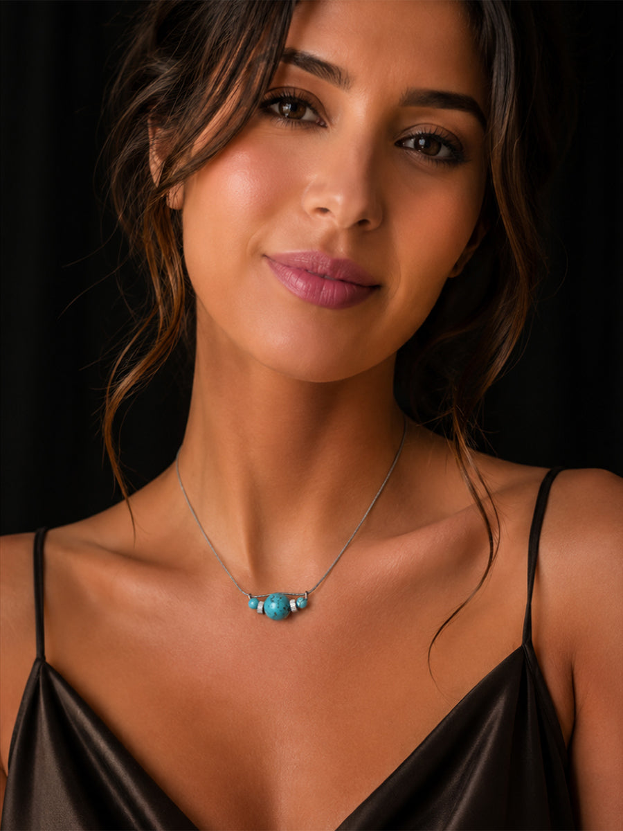 The Astera Turquoise Necklace