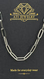 The Echo Chain Necklace in Polished Stainless Steel