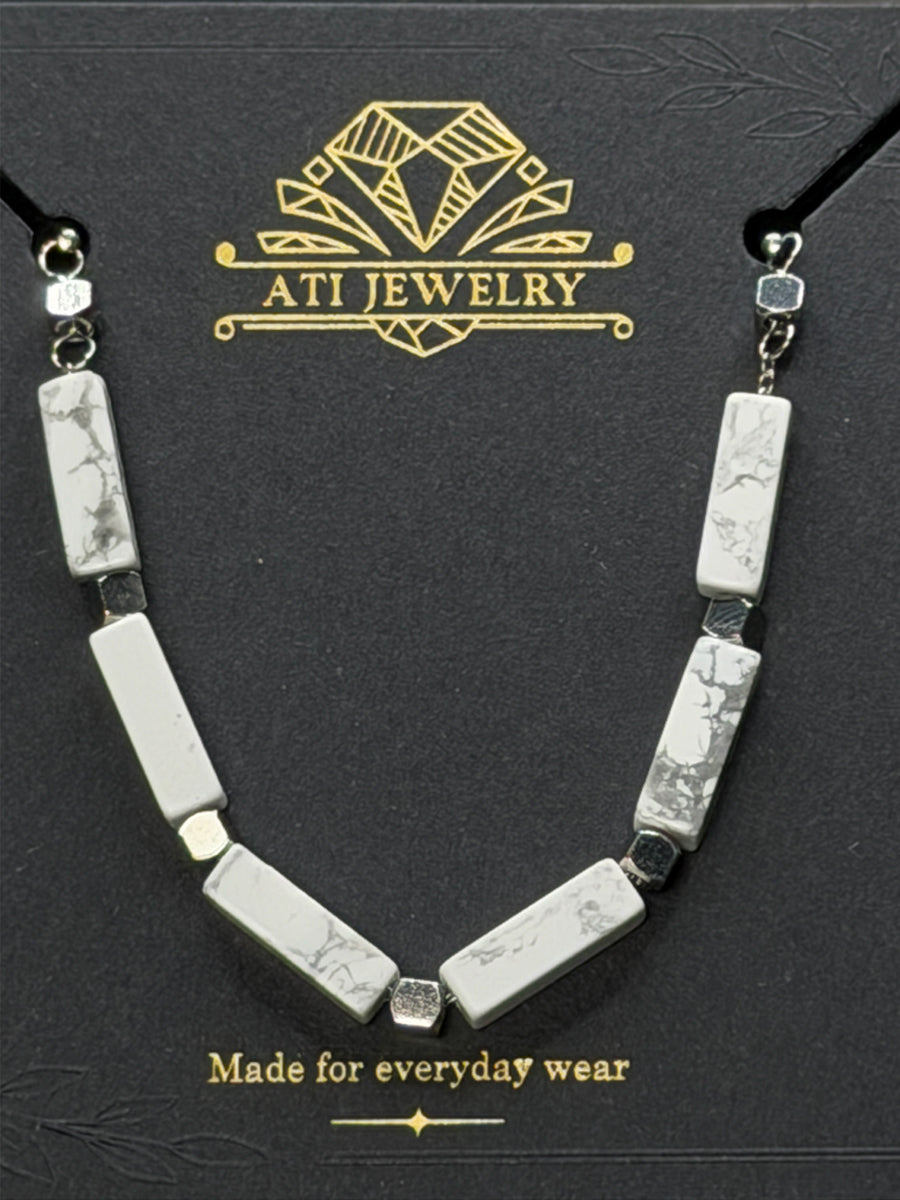 Block Line Necklace