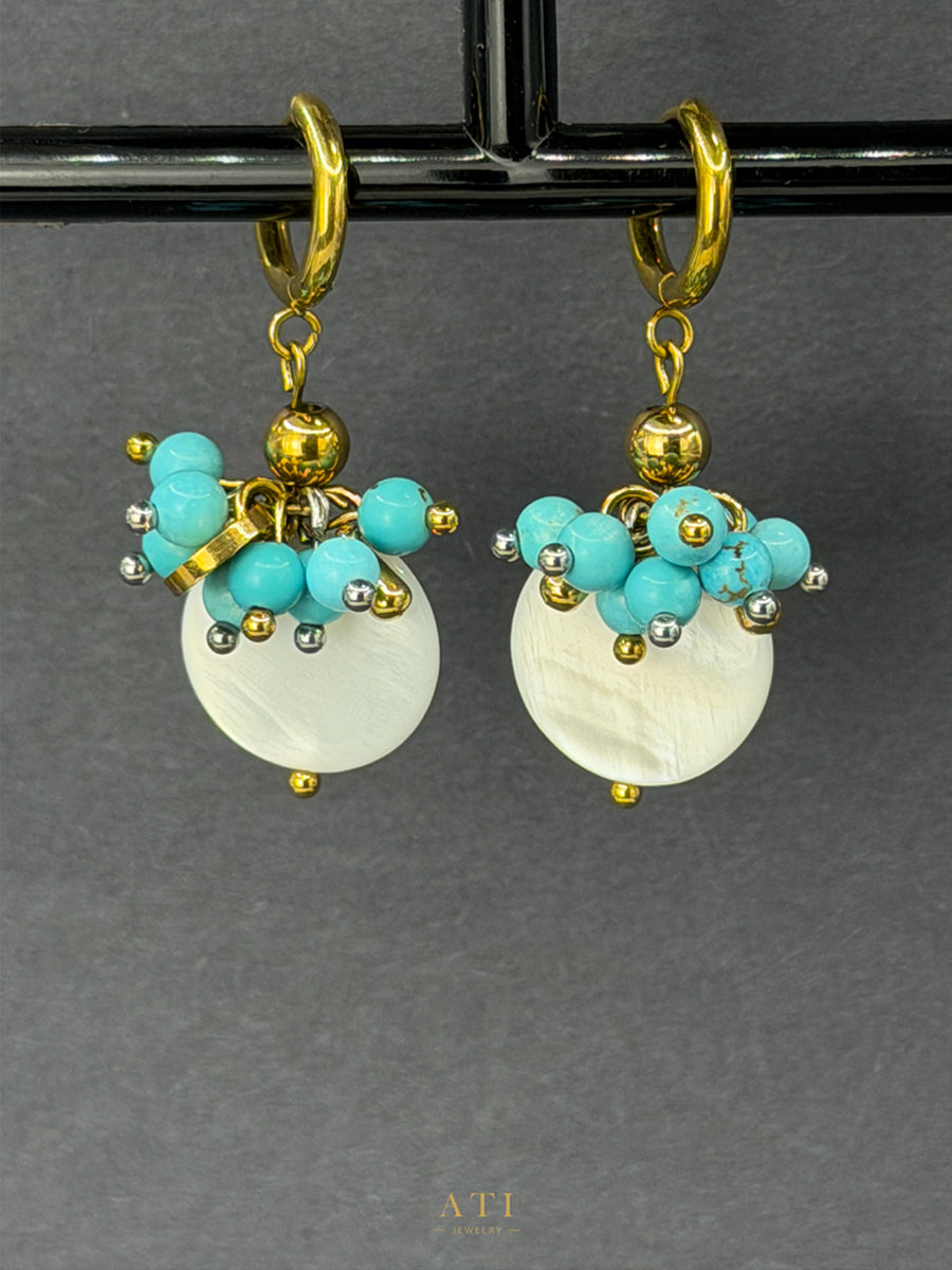 The Shell Drop Earrings
