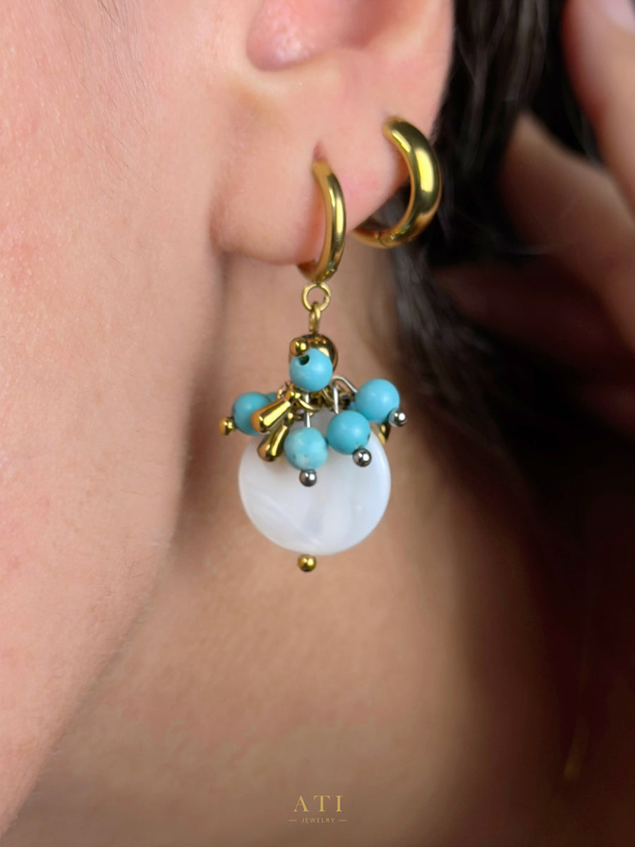 Shell Drop Earrings