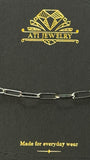 The Echo Chain Bracelet in Polished Stainless Steel