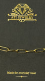 The Echo Chain Bracelet in 18K Gold Finish