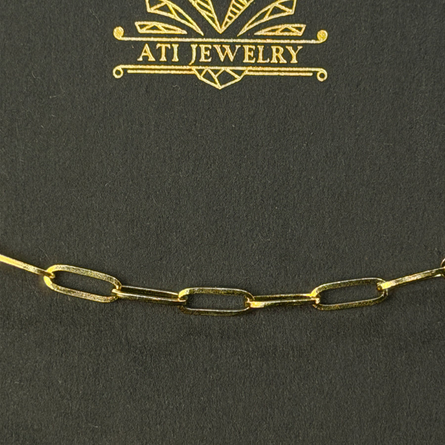 The Echo Chain Bracelet in 18K Gold Finish