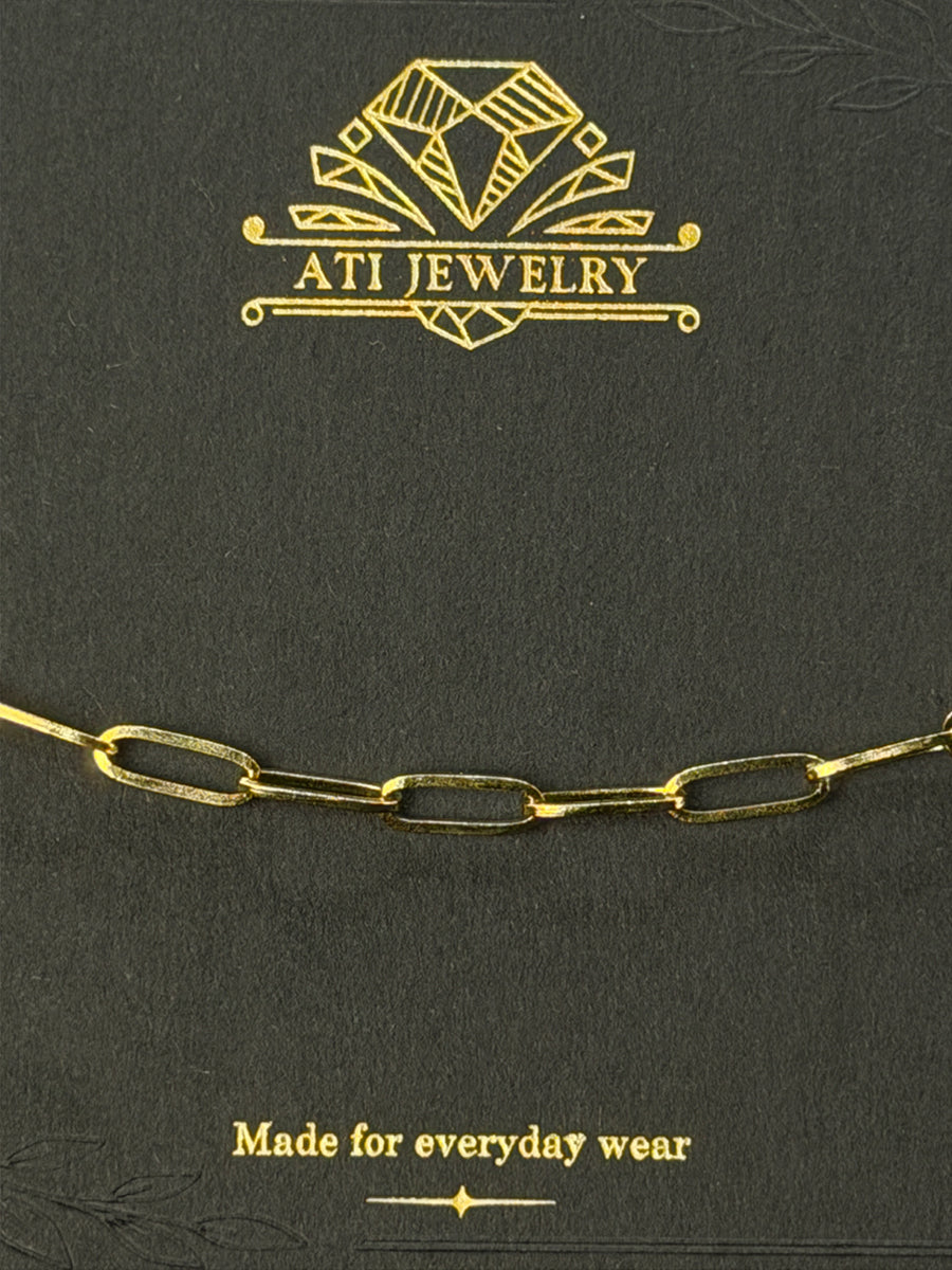 The Echo Chain Bracelet in 18K Gold Finish