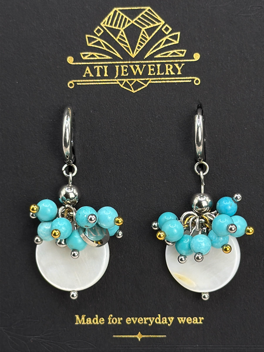 Shell Drop Earrings