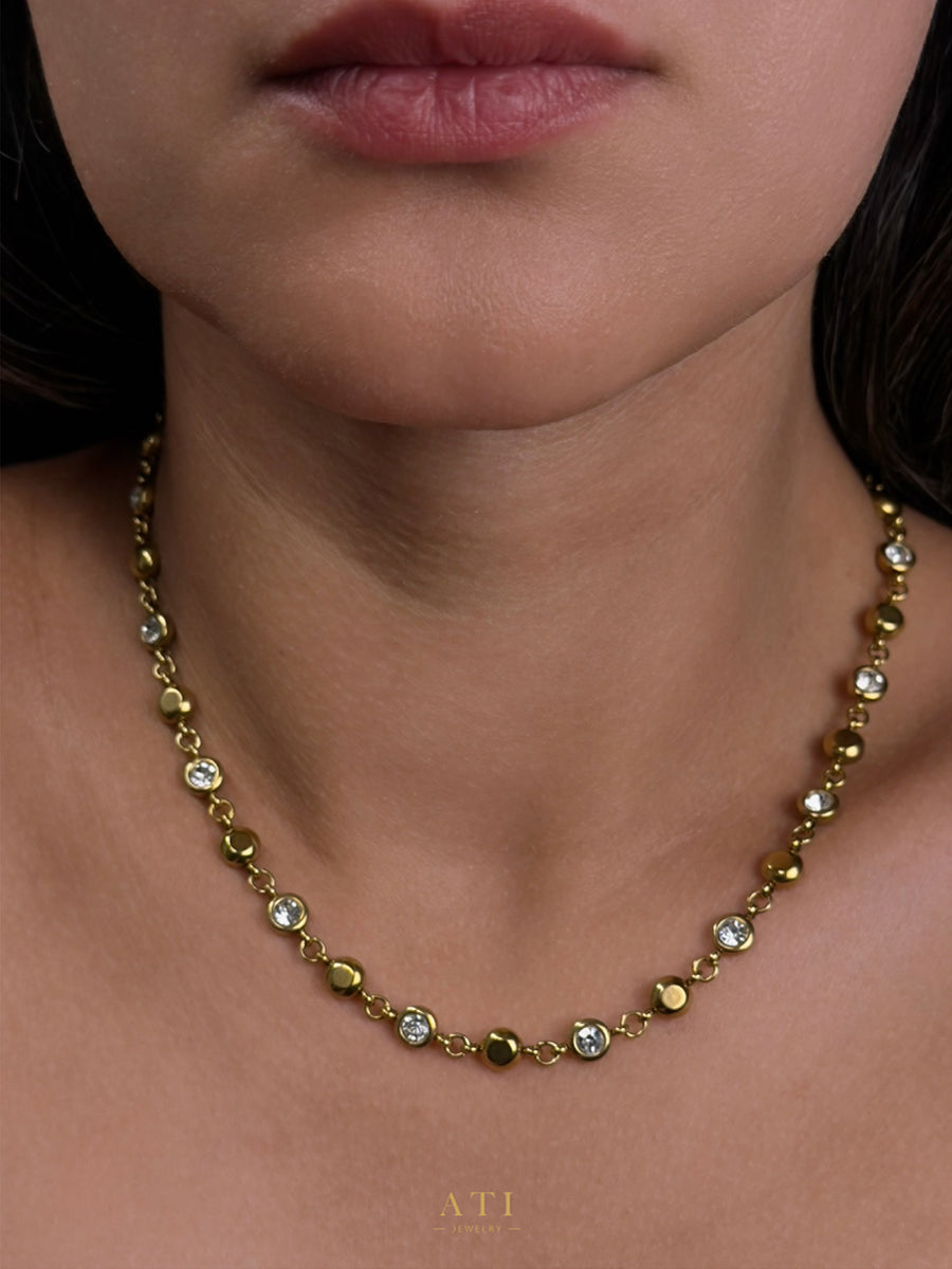 Elara Station Necklace