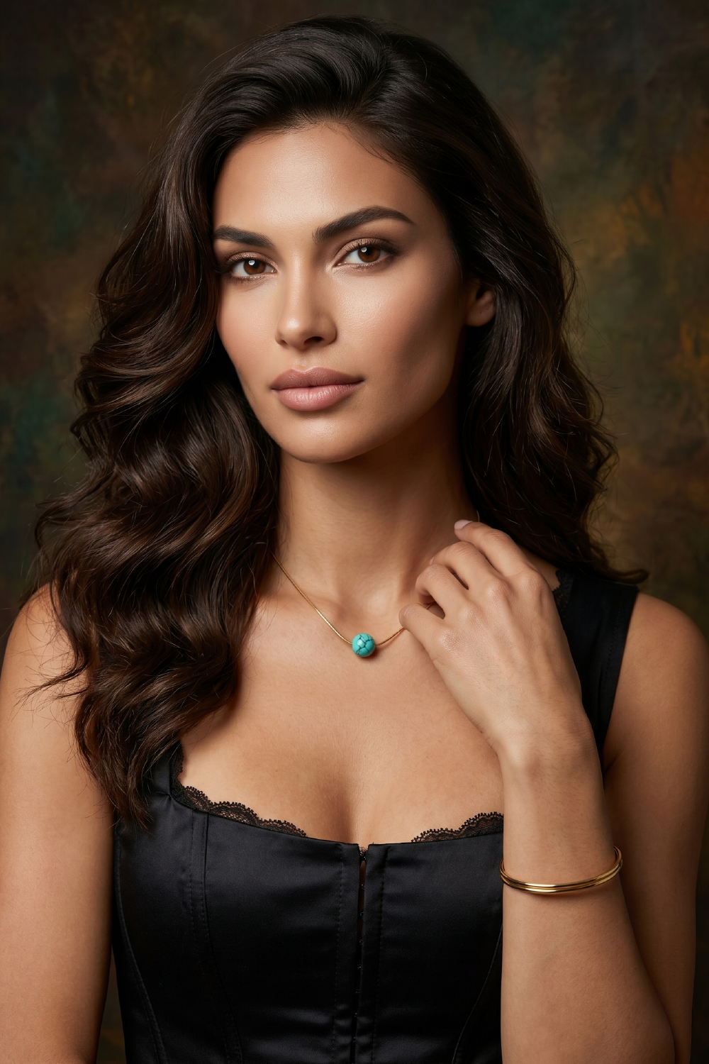 Liora Turquoise Necklace