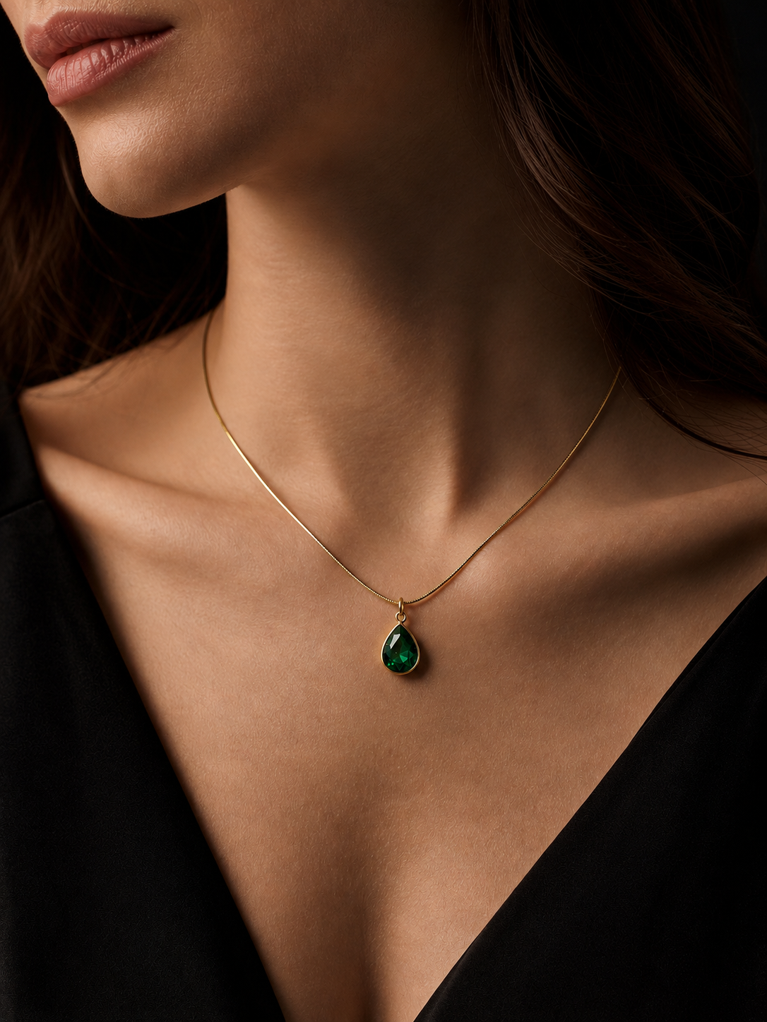 Seraphine Teardrop Necklace